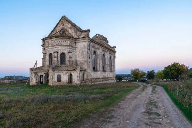 istock Abandoned Catholic church in Ukraine 1132213724