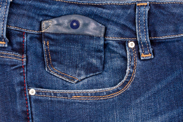 istock Blue jeans fabric. Denim jeans texture or denim jeans background. 1132213817