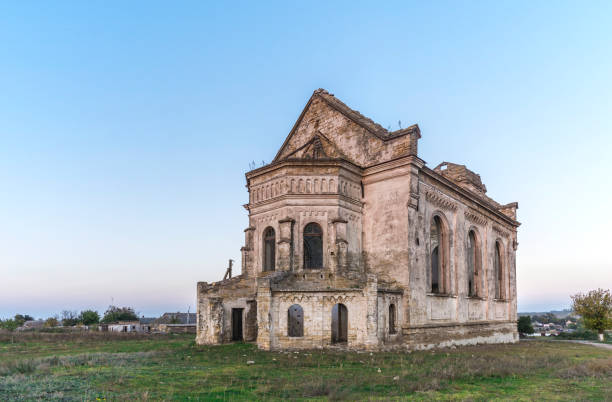 istock Abandoned Catholic church in Ukraine 1132213835