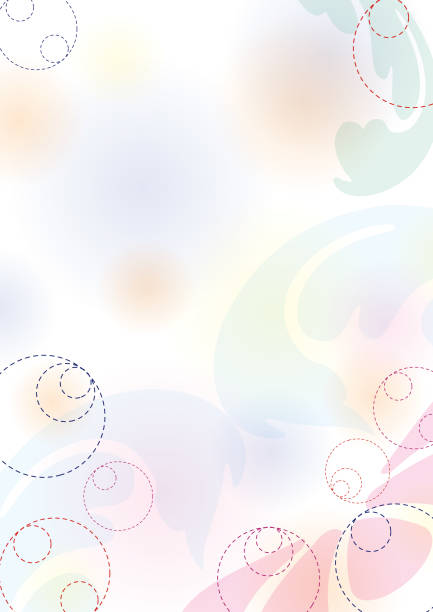 Abstract spring pastel background, part 2 vector art illustration