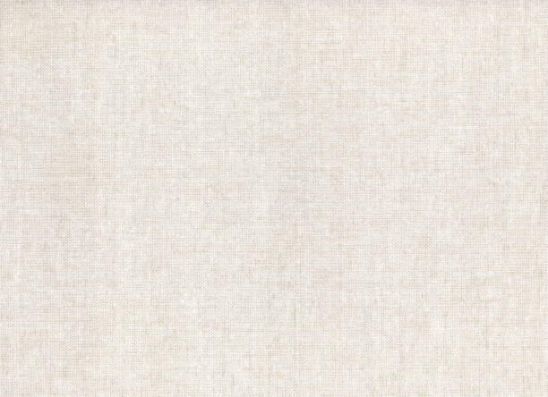 自然なリネン生地テクスチャの背景 - canvas linen burlap textile ストックフォトと画像