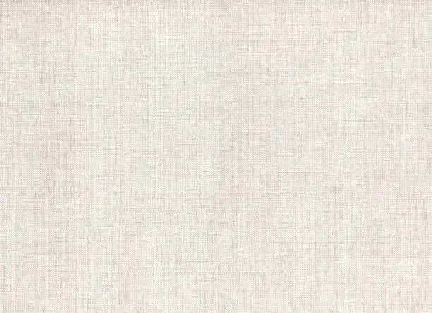 Photo of Natural linen fabric texture background