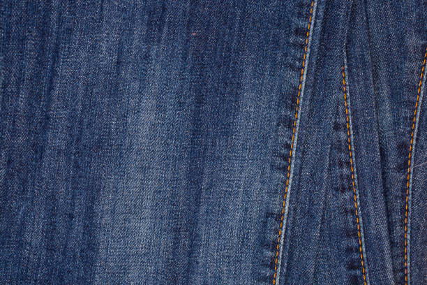 istock Blue jeans fabric. Denim jeans texture or denim jeans background. 1132219481