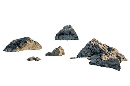 Forma de las rocas grandes en el fondo photo