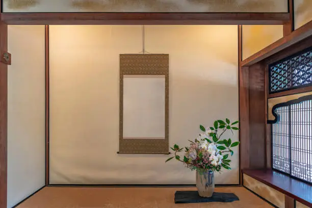 The alcove of the traditional Japanese house