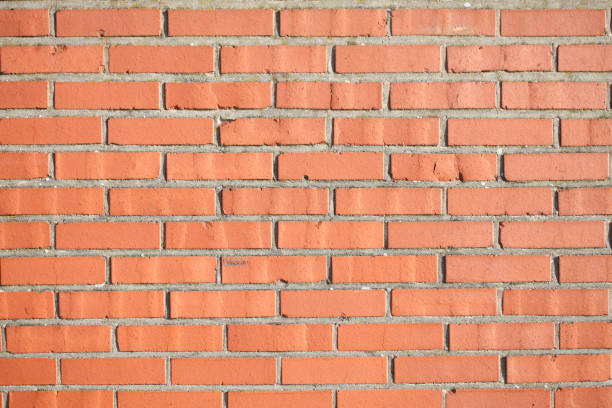 Old brick wall, bricks stock photo