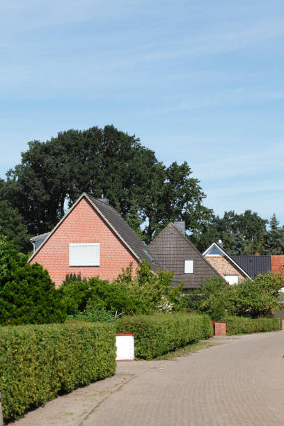 istock Modern residential buildings, detached house 1132225857