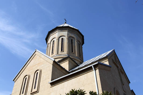 Saint Nicholas Church in Tbilisi stock photo