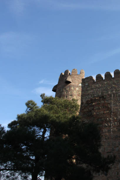 Narikala Fortress in Tbilisi stock photo