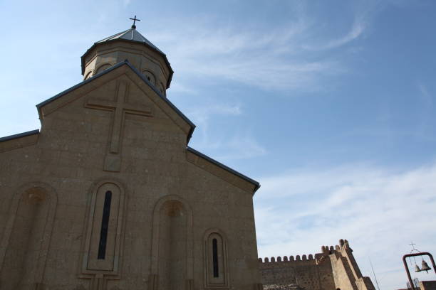 Saint Nicholas Church in Tbilisi stock photo