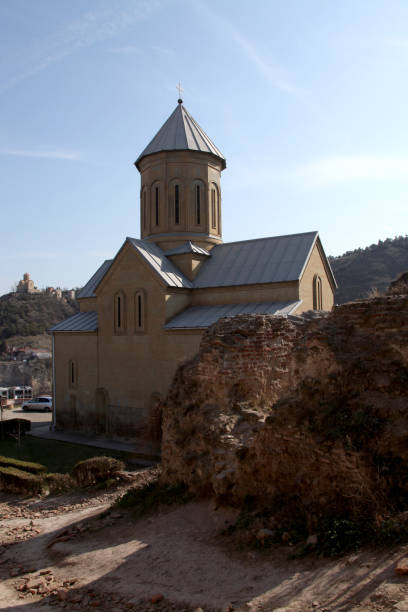 Saint Nicholas Church in Tbilisi stock photo