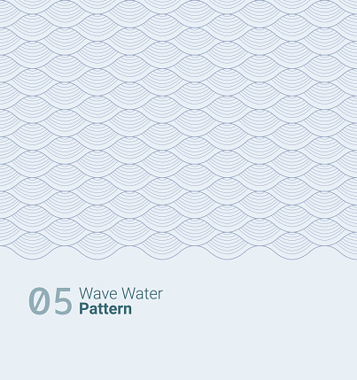 Warter Pattern Water Pattern Design Stock Illustration - Download Image Now - Pattern ...