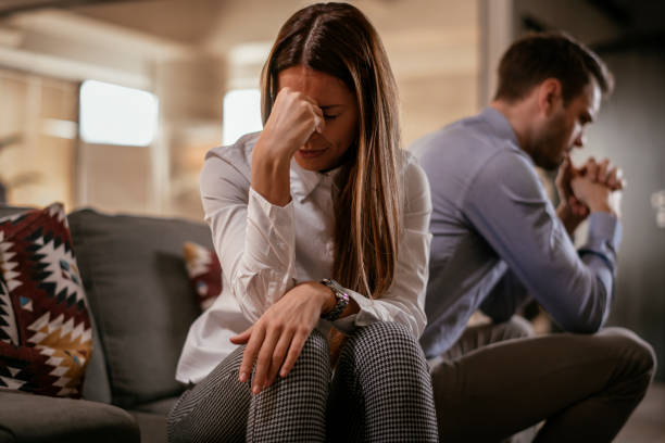 istock Unhappy young couple 1132230278