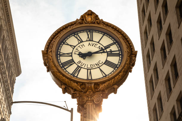 istock Famous Clock in Fifth Avenue, Manhattan, New York 1132232247