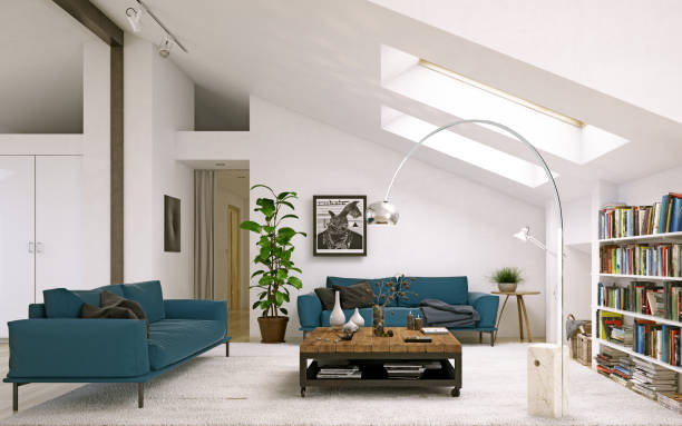 istock modern living room interior design. 1132234542