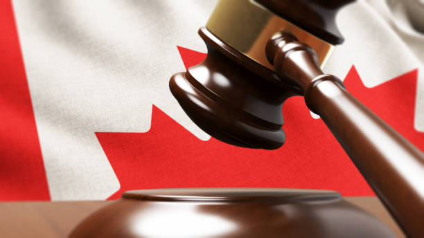 istock Gavel And Flag Law Concept 1132238202