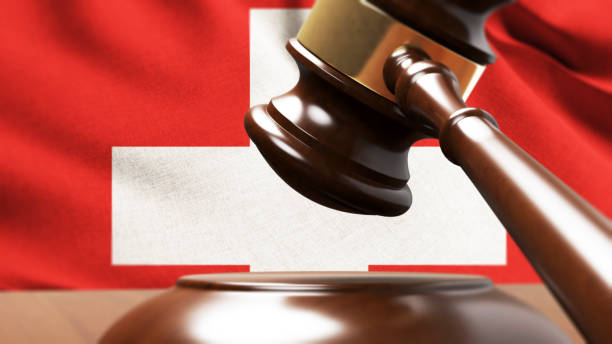 istock Gavel And Flag Law Concept 1132239631