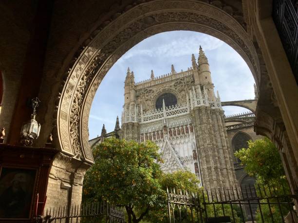 istock Seville's Cathedral and Giralda 1132244150