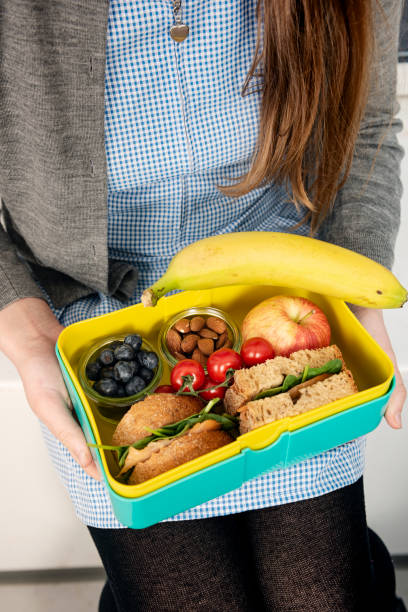 istock Good school lunchbox, good diet concept. 1132247090