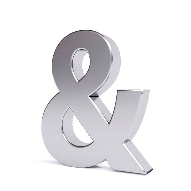 istock Metal ampersand symbol 1132248353