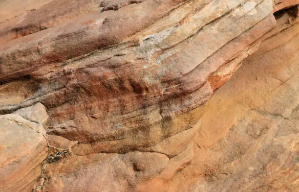 Photo of Eroded sandstone texture