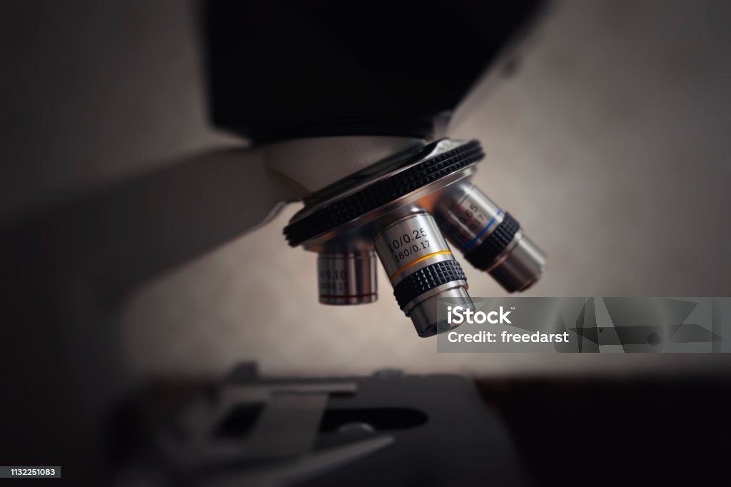 Other Color Microscope Laboratory Optical Microscope Color Tone Stock Photo - Download Image ...