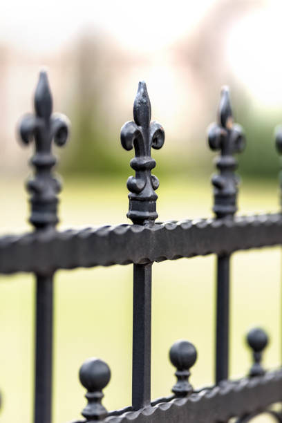 istock Wrought-iron fences, decorations 1132252030