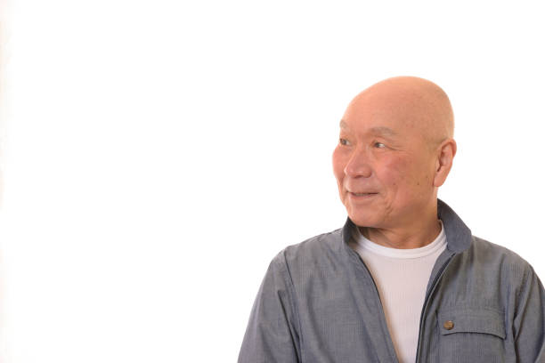 istock Japanese senior smile 1132256368