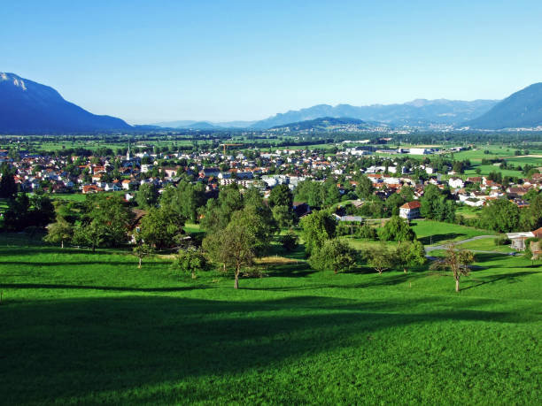 istock The Grabs settlement in the river Rhine valley 1132257968