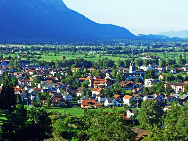 istock The Grabs settlement in the river Rhine valley 1132257969