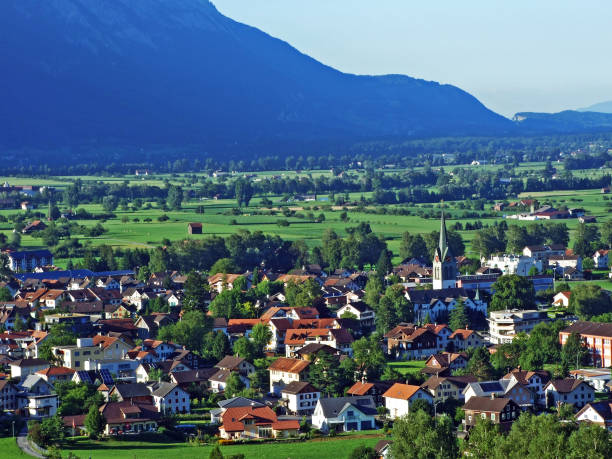 istock The Grabs settlement in the river Rhine valley 1132257989