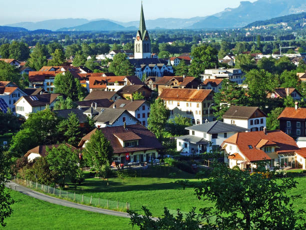 istock The Grabs settlement in the river Rhine valley 1132258009