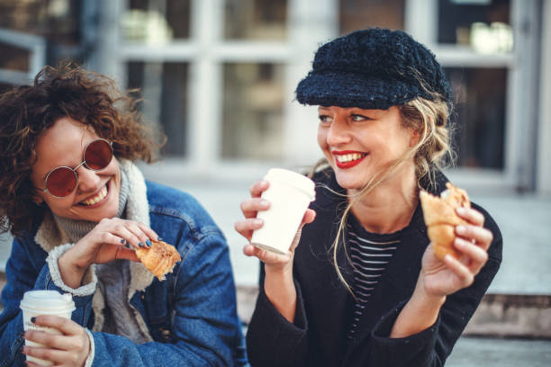 istock Time for coffee and croissant 1132258698