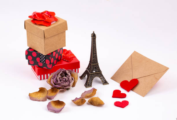 istock Miniature Eiffel Tower, Paris. Travel concept photo. 1132260308