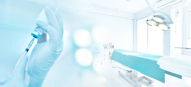 istock Medicine vial prepare for injection in operating room 1132261761