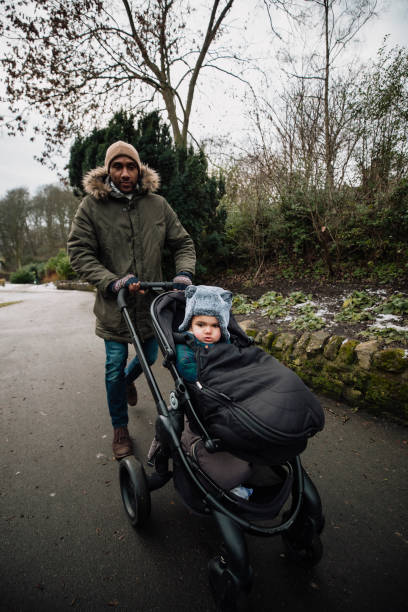 istock Pushing the Baby in a Public Park 1132262263