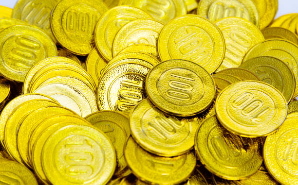 istock Heap of golden coins background 1132264136
