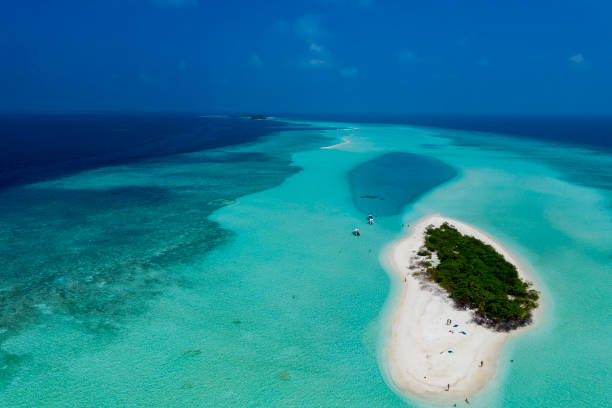 istock Maldive aerial view panorama landscape 1132270063