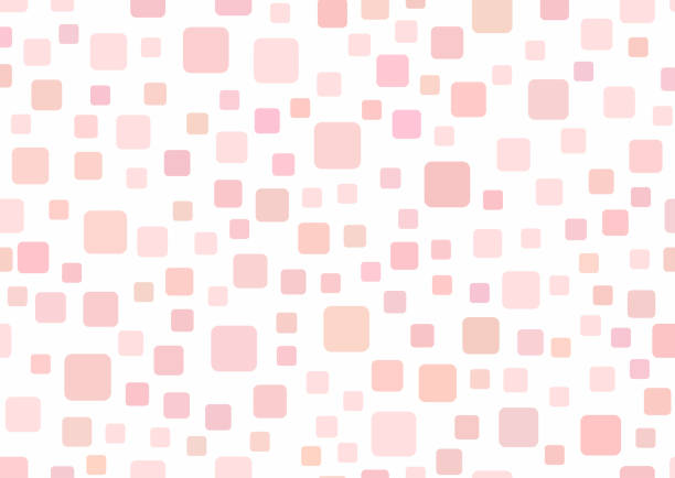 прямоугольный шаблон с квадратами. простой девчонка фон. - femininity pattern female backgrounds stock illustrations