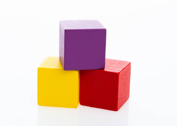 istock Three wooden blocks on white background 1132274179
