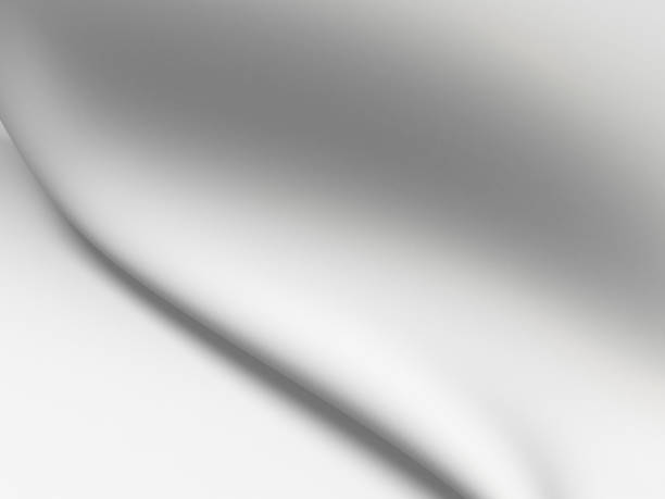 istock White silk elegance tablecloth. Trade show exhibition 1132281656