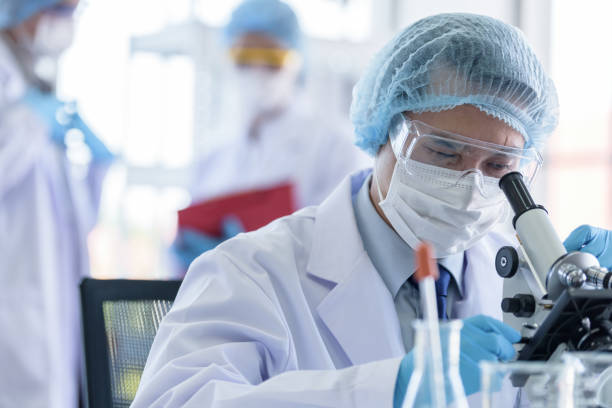istock Asian scientist team has researching in laboratory. 1132281662