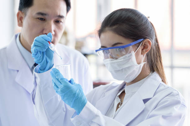 istock Asian scientist team has researching in laboratory. 1132281666