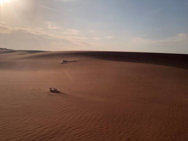 istock Red desert in Al Madam 1132285118