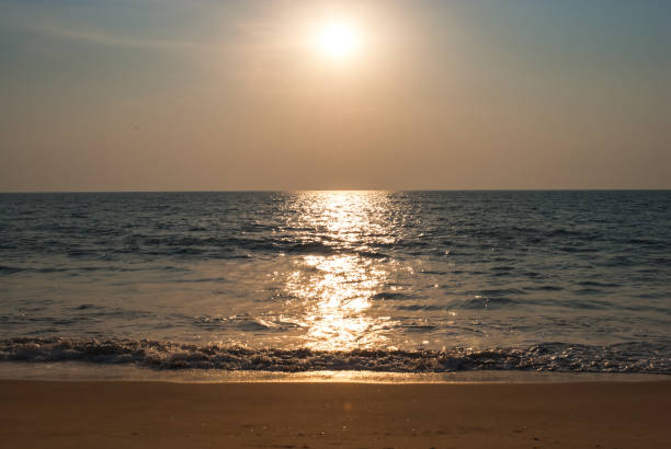 istock Beautiful tropical sunrise on the beach 1132286963
