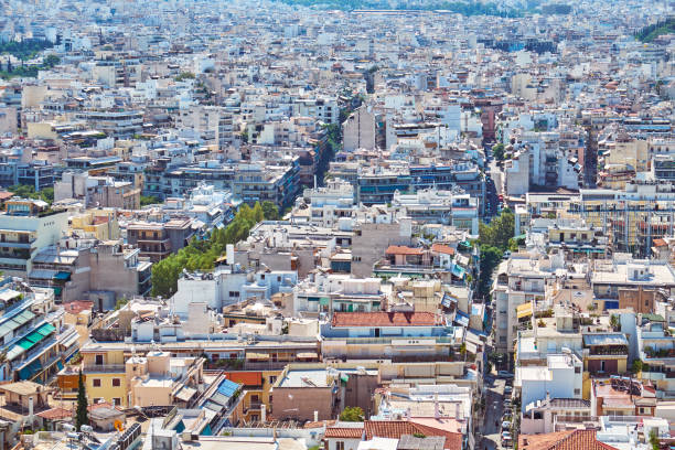 istock View of Athens from the mountain 1132289616