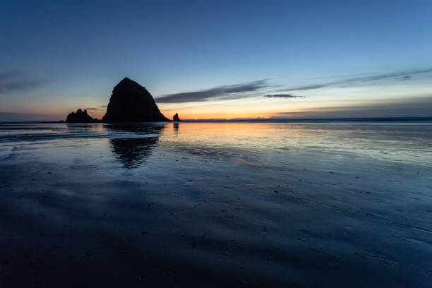 istock A calm night on Canon Beach on the Oregon Coast 1132289838