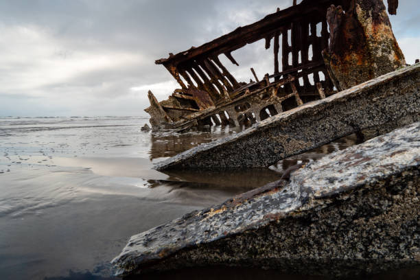 istock Shipwreck of Peter Iredale 1132291091