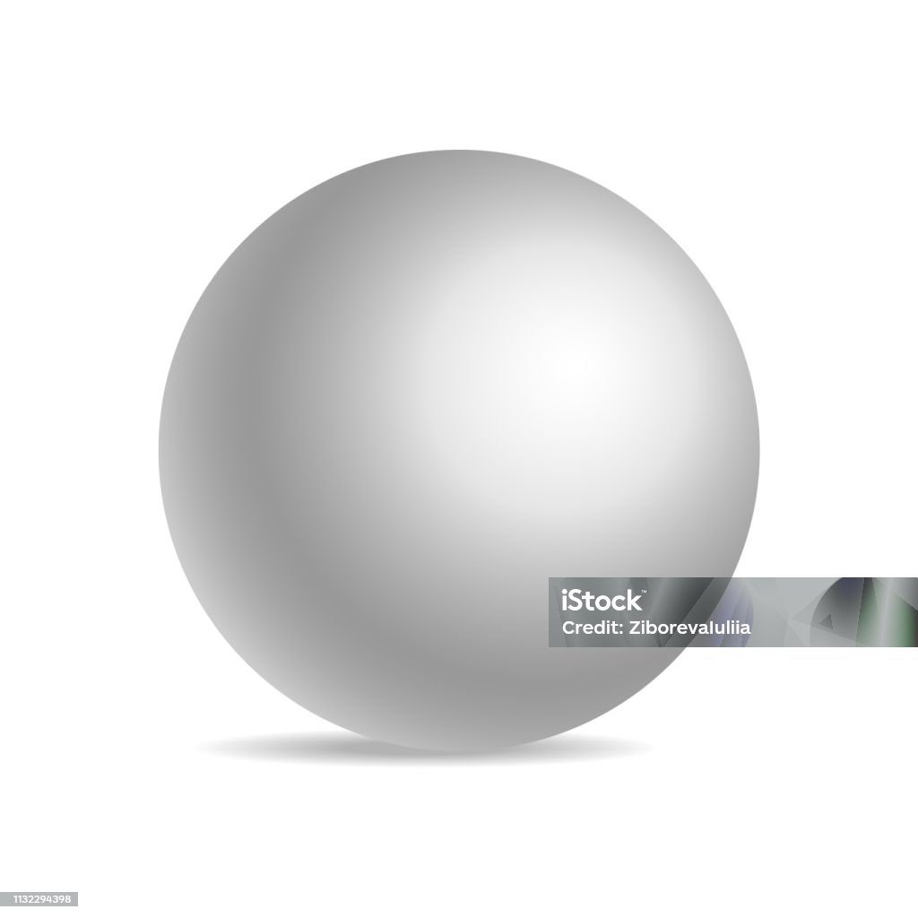 Realistic Sphere Examples Realistic Sphere Isolated Stock Illustration - Download Image Now ...
