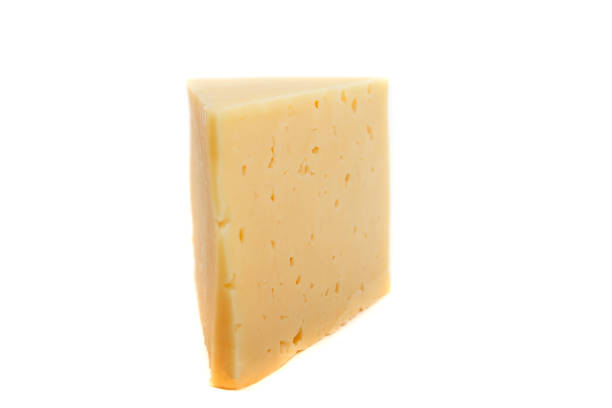 istock Piece cheese isolated on white background cutout 1132294959